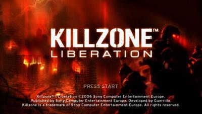 Killzone: Liberation - Screenshot - Game Title Image