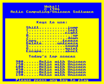 Woks - Screenshot - Game Title Image