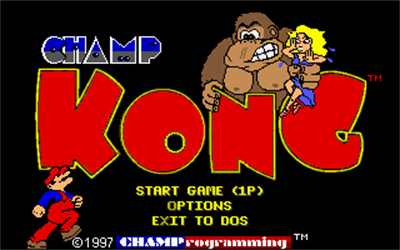 CHAMP Kong - Screenshot - Game Title Image