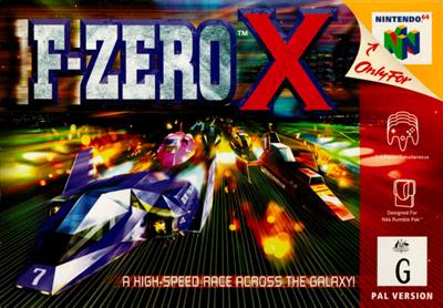 F-Zero X - Box - Front Image