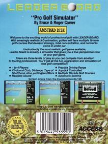 Leader Board - Box - Back Image