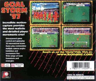 Goal Storm '97 - Box - Back Image