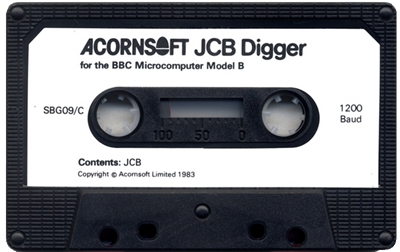 JCB Digger - Cart - Front Image