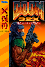 DOOM 32X Resurrection - Box - Front - Reconstructed Image