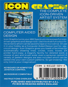 Icon Graphix Computer Aided Design - Box - Back Image