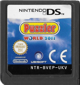 Puzzler World 2 - Cart - Front Image