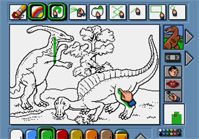 My Paint: The Animated Paint Program - Screenshot - Gameplay Image