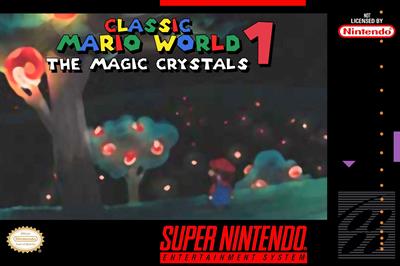 Classic Mario World: The Magical Crystals - Fanart - Box - Front Image