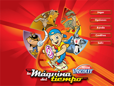 Vascolet: La Máquina Del Tiempo - Screenshot - Game Title Image