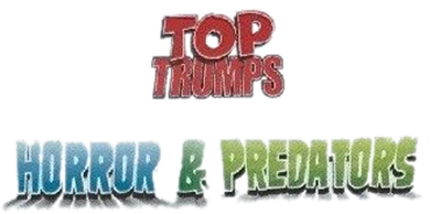 Top Trumps: Horror & Predators - Clear Logo Image
