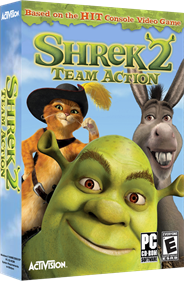 Shrek 2: Team Action - Box - 3D Image