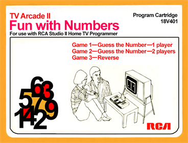 TV Arcade II: Fun with numbers - Box - Front - Reconstructed
