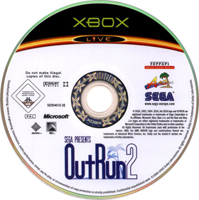 OutRun 2 - Disc Image