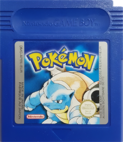 Pokémon Blue Version - Cart - Front Image