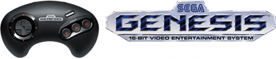 Nintendo Switch Online: SEGA Genesis - Clear Logo Image