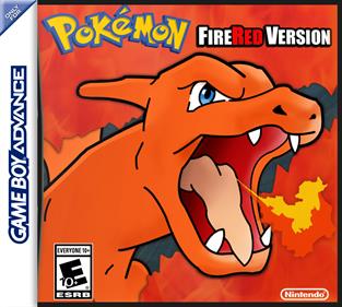 Pokémon FireRed Version - Fanart - Box - Front Image