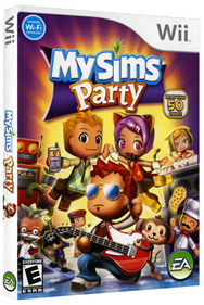 MySims: Party - Box - 3D Image