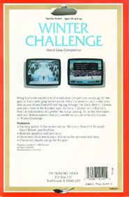Winter Challenge - Box - Back Image