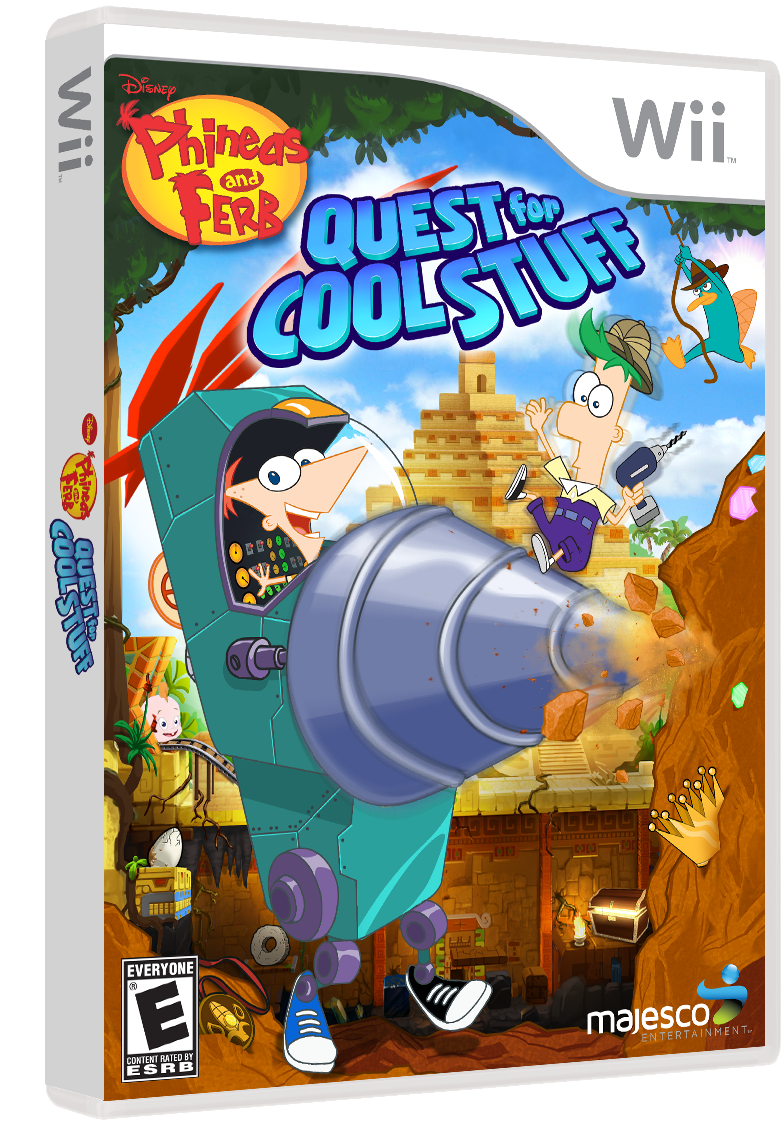 Phineas and Ferb Quest for Cool Stuff Images LaunchBox Games Database