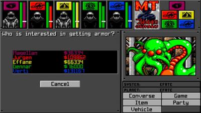 MegaTraveller 1: The Zhodani Conspiracy - Screenshot - Gameplay Image