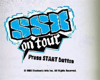 SSX on Tour - Screenshot - Game Title Image
