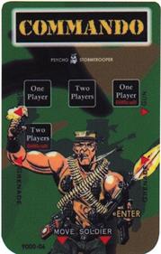 Commando - Arcade - Controls Information Image