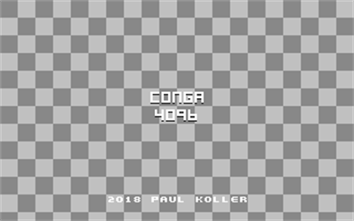 Conga 4096 - Screenshot - Game Title Image