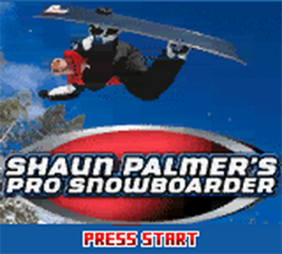 Shaun Palmer's Pro Snowboarder - Screenshot - Game Title Image