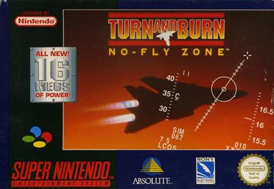 Turn and Burn: No-Fly Zone - Box - Front Image