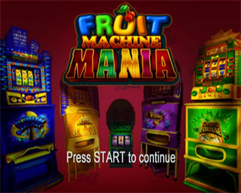 Fruit Machine Mania - Screenshot - Game Title Image