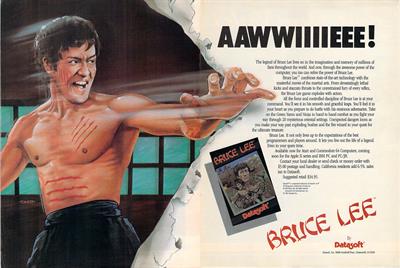 Bruce Lee - Advertisement Flyer - Front Image