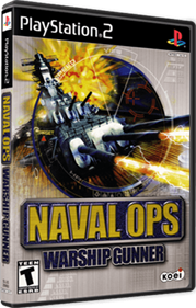 Naval Ops: Warship Gunner - Box - 3D Image