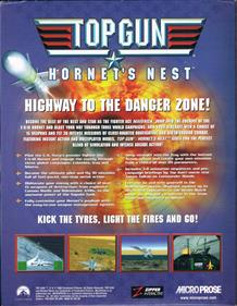 Top Gun: Hornet's Nest - Box - Back Image