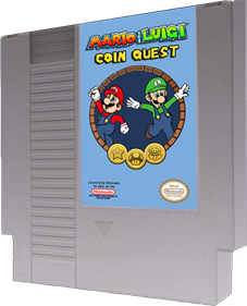 Coin Quest: Starring Mario & Luigi - Cart - 3D Image