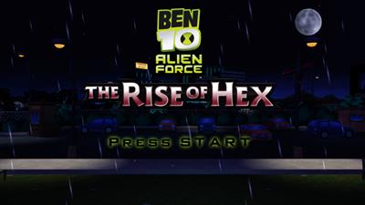 Ben 10 Alien Force: The Rise of Hex - Screenshot - Game Title Image