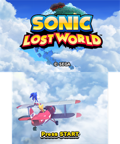Sonic Lost World - Screenshot - Game Title Image