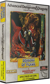 Advanced Dungeons & Dragons: Dragons of Flame - Box - 3D Image