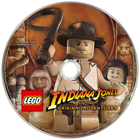 LEGO Indiana Jones: The Original Adventures - Fanart - Disc Image