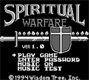 Spiritual Warfare - Screenshot - Game Title Image
