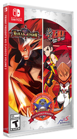Prinny Presents NIS Classics Volume 2: Makai Kingdom: Reclaimed and Rebound / Z.H.P.: Unlosing Ranger vs. Darkdeath Evilman - Box - 3D Image