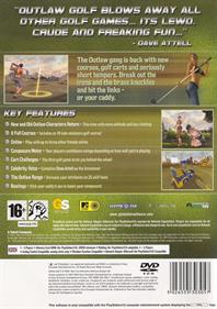 Outlaw Golf 2 - Box - Back Image
