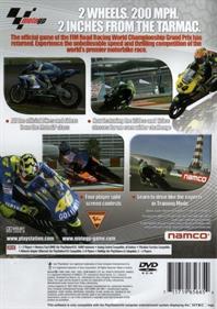 MotoGP 08 - Box - Back Image