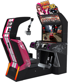 Road Fighters 3D - Arcade - Cabinet Image