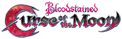 Bloodstained: Curse of the Moon - Clear Logo Image
