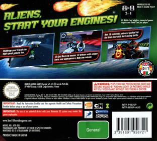 Ben 10: Galactic Racing - Box - Back Image
