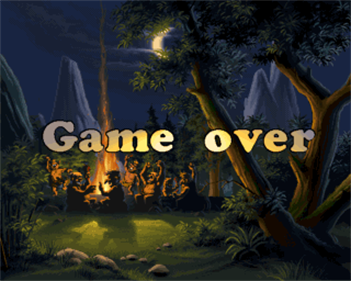 Stone Ball - Screenshot - Game Over Image