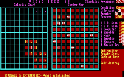 Video Trek 88 - Screenshot - Gameplay Image
