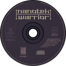 Nanotek Warrior - Disc Image