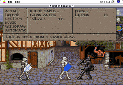 Spirit of Excalibur - Screenshot - Gameplay Image