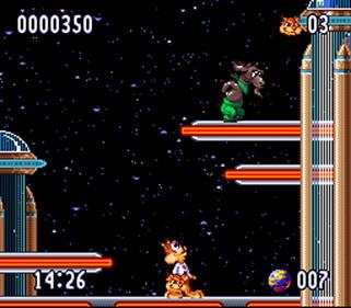 Bubsy II - Screenshot - Gameplay Image